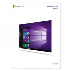 Microsoft Windows 10 Pro專業中文版 64位元 隨機版/030624