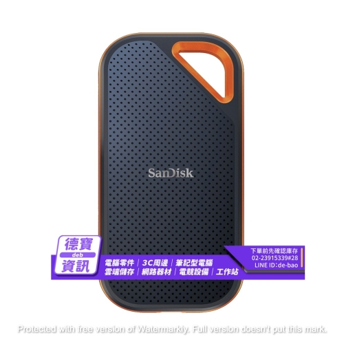SanDisk E81 4TB 行動...
