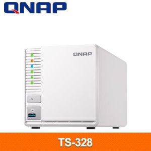 QNAP TS-328+Seagate NAS(8TB*3)網路儲存伺服器