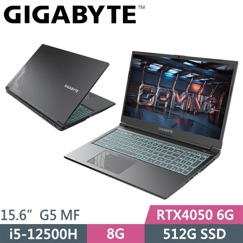 GIGABYTE  技嘉 G5 MF-E2TW333SH 黑 電競筆電