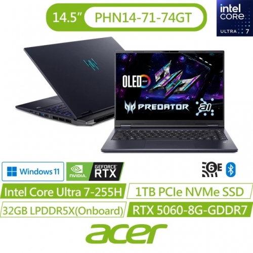 Acer 宏碁Predator PHN14-71-74GT電競筆電