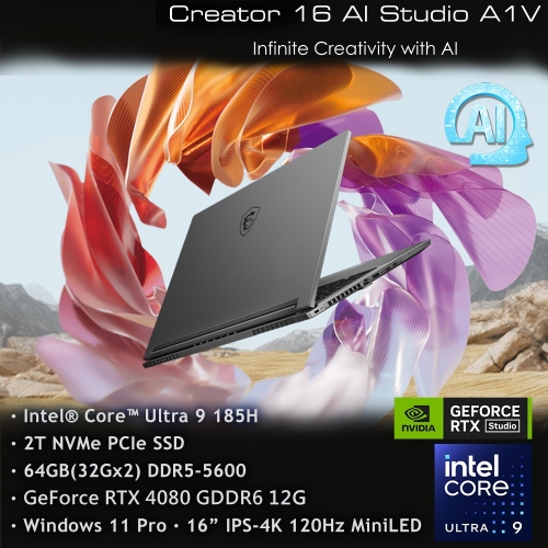 MSI Creator 16 AI Studio A1VHG-064TW