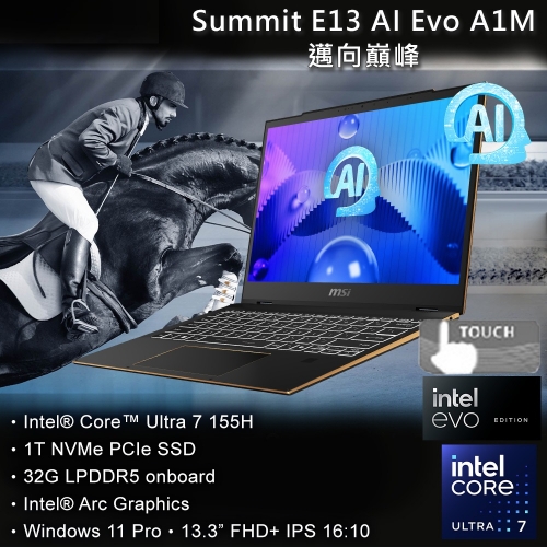 MSI Summit E13 AI Ev...