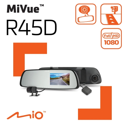 Mio R45D DVR 後視鏡+...