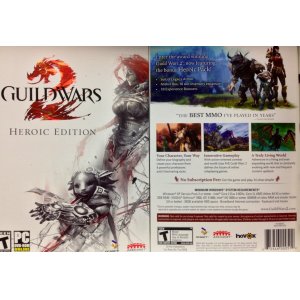 激戰2 Guild Wars 2 英雄版 含傳奇裝甲套裝 1套, 18格 密銀包包 1個, 經驗值加倍 10個 Guild Wars 2 Heroic Edition [買斷制免月費]