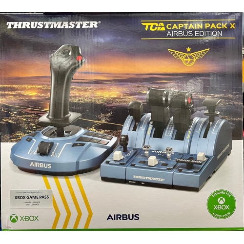 "全新" THRUSTMASTER TCA CAPTAIN PACK X AIRBUS EDITION 飛行搖桿套組 支援 PC / Xbox Series X|S