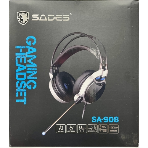 SADES 賽德斯 OCTOPUS TRUE 真實 7.1 震動式電競耳麥 (USB)