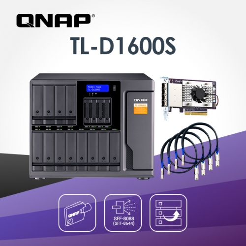 QNAP 威聯通 TL-D1600...