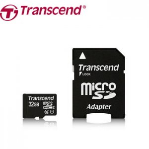 創見 TS32GUSDU1 MicroSD 32GB記憶卡-附轉卡