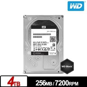 WD4005FZBX 黑標 4TB 3.5吋電競硬碟/010124