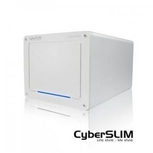 CyberSLIM S82U31 3.5吋 USB3.1 雙層硬碟外接盒(銀色) (新品上市)