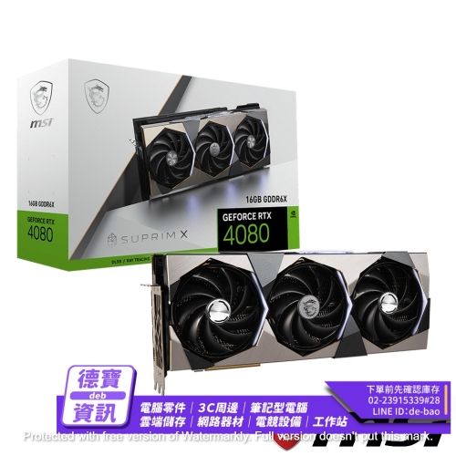 MSI GeForce RTX 4080...