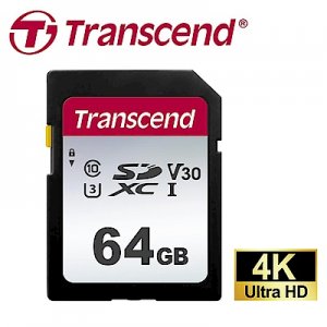 創見 64GB 300S SDXC UHS-I U3 V30 記憶卡