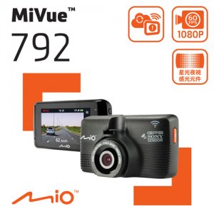 Mio MiVue 792 SONY星光級感光 WIFI GPS+測速(贈32g記憶卡)