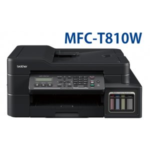 Brother MFC-T810W原廠大連供無線傳真複合機+含加購一組墨水(升級2年保固)