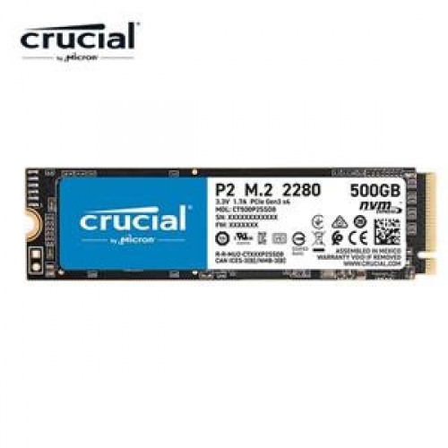 Micron Crucial P2 1TB ( PCIe M.2 ) -5年保固/122622
