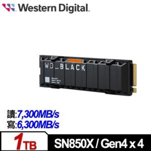 WD 黑標 SN850X 1TB(...