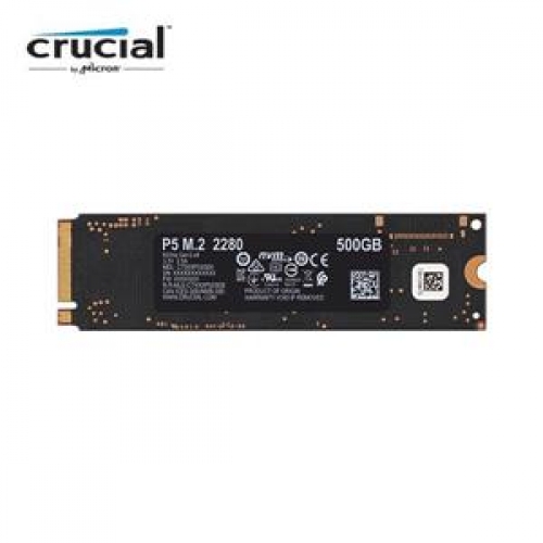 (新品)美光Micron Crucial P5 500GB ( PCIe M.2 )SSD/110120