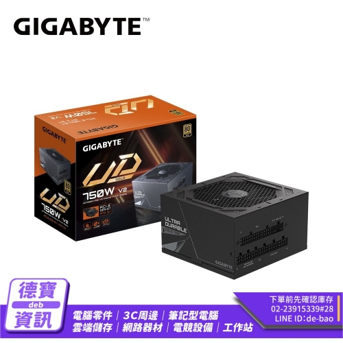 技嘉 GIGABYTE UD750GM PG5 V2 金牌電源供應器/071326 技嘉 GIGABYTE UD750...