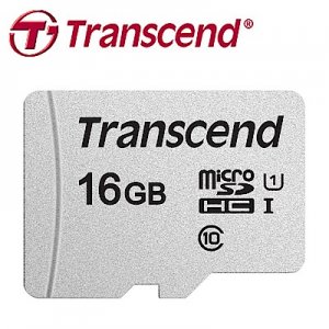 創見TS16GUSD300S microSDXC 16GB銀卡記憶卡