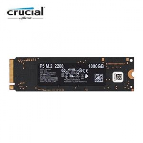 (新品)美光Micron Crucial P5 1.0TB ( PCIe M.2 )SSD/110120