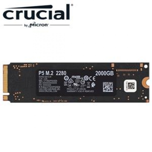 美光Micron Crucial P5 2.0TB ( PCIe M.2 )SSD/032522