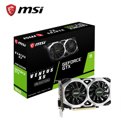 MSI GTX1650 D6 VENTUS XS OC 4G 顯示卡/111624