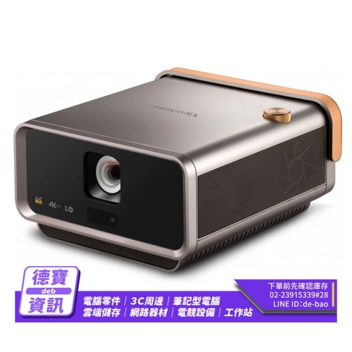 ViewSonic X11-4KP 4K HDR 短焦 LED 無線智慧投影機(2400流明)/083123