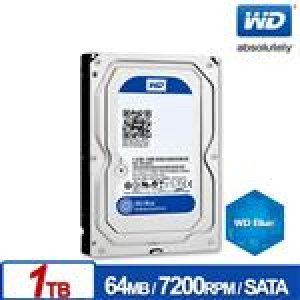 WD10EZEX 藍標3.5吋 1TB SATA3硬碟機(3年保固，(捷元)保固期內免費到府收送)/102520