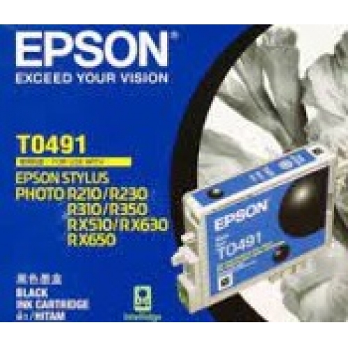 EPSON 原廠墨水 T0492 *3  T0493 *1  T0494 *1  T0495 *1  T0496 *1(FOR R210/R230/R310/R350/RC510/RX630/RX650)