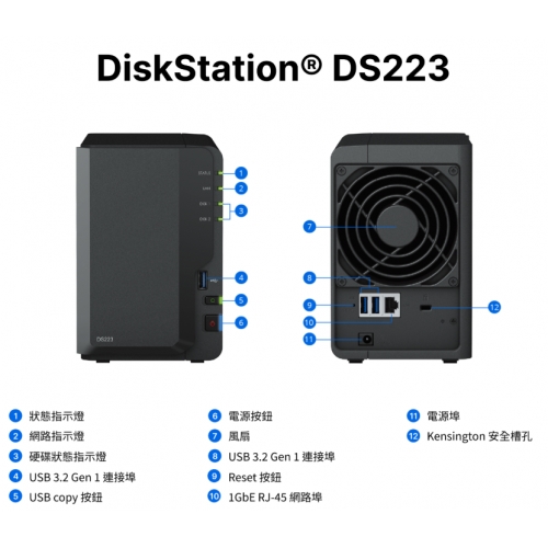 DiskStation DS223 (2...