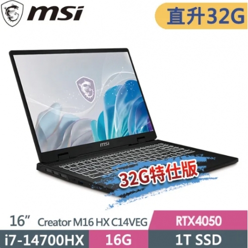 MSI 微星 Creator M16...